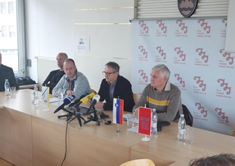 Novinarska konferenca sindikatov javnega sektorja - II. steber pogajanj