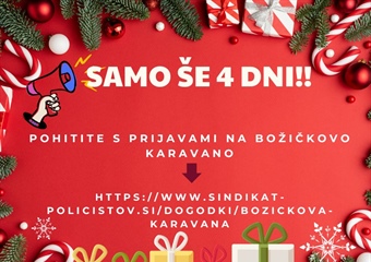 BOŽIČKOVA KARAVANA 2024 - SAMO ŠE 4 DNI ČASA ZA PRIJAVO!!