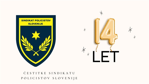 14 let SINDIKATA POLICISTOV SLOVENIJE